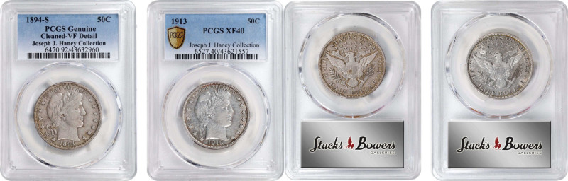 Lot of (2) Better Date Barber Half Dollars. (PCGS).

Included are: 1894-S VF D...