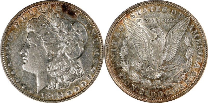 1893 Morgan Silver Dollar. VAM-7. EF-45 (ANACS). Discovery Piece.

PCGS# 7220....