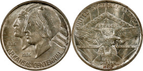 1936-S Arkansas Centennial. MS-63 (PCGS). CAC. OGH--First Generation.

PCGS# 9239. NGC ID: BYFA.

Estimate: $ 100
