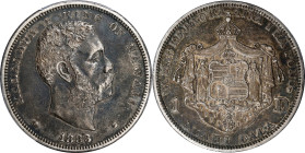 1883 Hawaii Dollar. EF-45 (PCGS).

PCGS# 10995. NGC ID: 2C5D.

Estimate: $ 915
