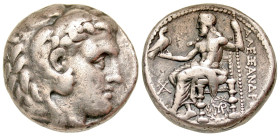 "Macedonian Kingdom. Antigonos I Monophthalmos. As Strategos of Asia, 320-306/5 B.C. AR tetradrachm (24.7 mm, 16.79 g, 11 h). In the name and types of...