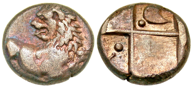 "Thrace, Cherronesos. Ca. 386-338 B.C. AR hemidrachm (12.3 mm, 2.21 g). Forepart...