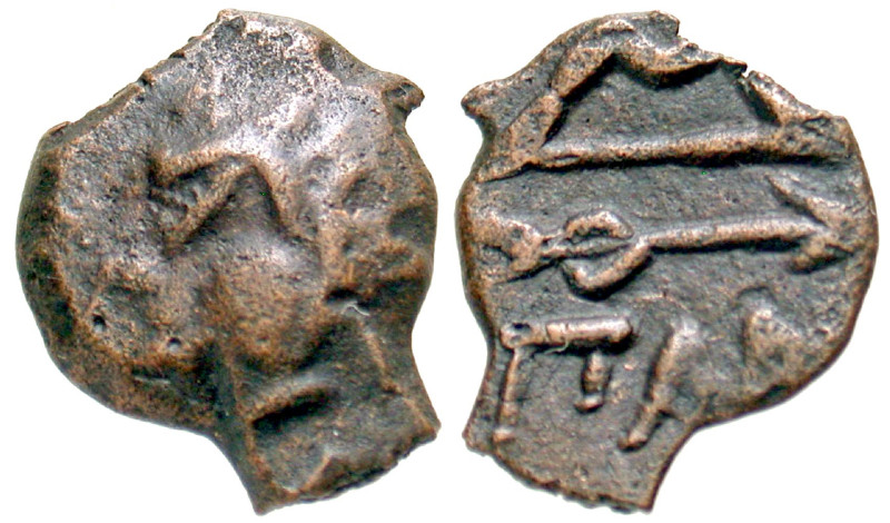 "Cimmerian Bosporos, Pantikapaion. Circa 325-310 B.C. AE 15 (15 mm, 1.86 g, 12 h...