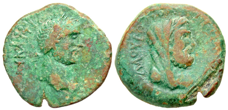 "Cilicia, Flaviopolis. Antoninus Pius. A.D. 138-161. AE 20 (19.6 mm, 4.83 g, 1 h...