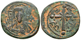 "Nicephorus III Botaniates. 1078-1081. BI follis (24.5 mm, 4.51 g, 7 h). Anonymous Class I follis. Constantinople mint, Struck ca. 1080-1085. anepigra...
