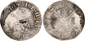 Austrian States Tyrol Sechser / 6 Kreuzer 1482 - 1489 (ND)
MT# 48-51, N# 73882; Silver; Sigismund the Rich (1440-1490); Hall Mint; F
