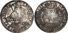 Austrian States Tyrol 1 Taler 1632
KM# 792; Silver; Ludwig I; Monetary Union of the Six South German States; XF