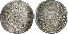 Austria 15 Kreuzer 1685 BW
KM# 1335, N# 71323; Silver; Leopold I; Mainz Mint; VF-