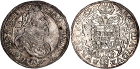 Austria 1/2 Taler 1628 Λ
KM# 514, N# 165599; Silver; Ferdinand II; Vienna Mint; XF Plugged