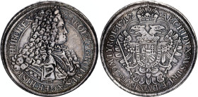 Austria 1 Taler 1717 Collectors Copy
KM# 1522, Dav. 1035, N# 33488; Silver; Karl VI; Vienna Mint; AUNC Toned