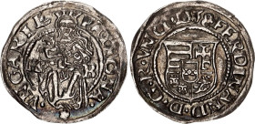 Hungary 1 Denar 1538 KB
ÉH#745a, N# 10702; Silver; UNC