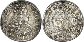 Hungary 3 Krajczar 1706 CH
KM# 272, ÉH# 1159, H# 1577, N# 38909; Silver; Joseph I; Kremnitz Mint; VF+