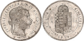 Hungary 1 Forint 1879 KB
KM# 453, N# 4736; Silver; Franz Joseph I; UNC