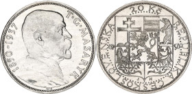 Czechoslovakia 20 Korun 1937
KM# 18, N# 12630; Silver; Death of President Masaryk; UNC with minor hairlines
