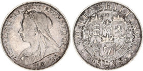 Great Britain 1 Shilling 1898
KM# 780, N# 7172; 3rd portrait; 'Old Head'; Silver; Victoria; XF