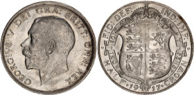 Great Britain 1/2 Crown 1917
KM# 818.1, Sp# 4011, N# 3156; Silver; George V; AUNC