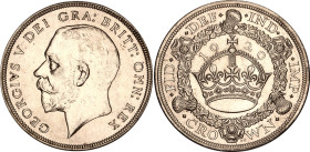 Great Britain 1 Crown 1929 PCGS MS 63
KM# 836, N# 8475; Silver; George V; "Wreath Crown"; UNC