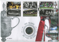 Great Britain 2 Pounds 2022
Sp# K66, N# 320567; Bimetall; 150th anniversary of the FA Cup; With First Day Cover; UNC