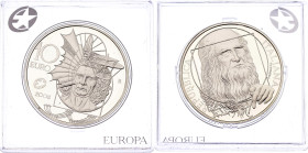 Italy 10 Euro 2006 R
KM# 285, N# 31191; Silver., Proof; Leonardo da Vinci; With Original Holder; Rome Mint; Mintage 25000