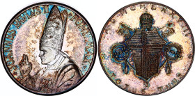 Vatican Silver Medal "Ioannes Paulus II - Totus Tuus " 1978
Silver 11.84 g., 30 mm., Proof; With amazing toning & minor hairlines