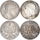 Europe Lot of 5 Coins 1909 - 1934
Mostly Silver