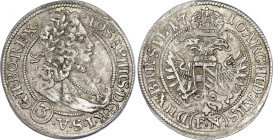 German States Silesia 3 Kreuzer 1710 FN
KM# 687, N# 18843; Silver; Joseph I; Breslau Mint; VF+