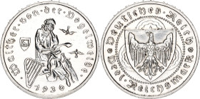 Germany - Weimar Republic 3 Reichsmark 1930 A
KM# 69, N# 39007; Silver; 700th Anniversary - Death of Von Der Vogelweide; XF/AUNC with minor hairlines