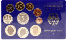 Germany - FRG Annual Proof Coin Set 1996
KM# PS129; Proof; With original package