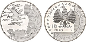 Germany - FRG 10 Euro 2004 J
KM# 232, N# 12792; Silver; National Park; UNC