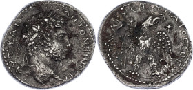 Roman Empire Caracalla Tetradrachm 214 - 215 AD Antioch Mint
N# 72713; Silver 9.01 g.; Obv: AVT K M A ANTΩNEINOC C EB. Laureate head to right. Rev: Δ...