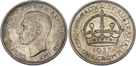 Australia 1 Crown 1937
KM# 34, N# 12503; Silver; Coronation of King George VI; AUNC/UNC