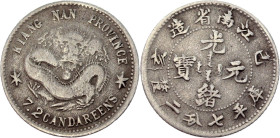 China Kiangnan 10 Cents 1899 (36)
Y# 142a.3; Silver 2,4g.; VF