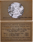Ethiopia 1/2 Birr 1889 EE 1897 German Collector's Coin Card
KM# 15, N# 109245; Menelik II; Foil Coin; Rare German Card