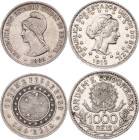 Brazil 500 - 1000 Reis 1889 - 1912
KM# 494, 510, N# 19841; Silver; XF