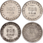 Brazil 4 x 500 Reis 1907
KM# 506, N# 10104; Silver; XF