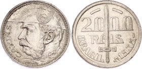 Brazil 2000 Reis 1935
KM# 535, N# 14493; Silver; Duke of Caxias; XF/AUNC