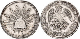 Mexico 8 Reales 1836 Mo ML
KM# 377.10, N# 7394; Silver; XF