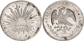 Mexico 8 Reales 1895 Zs FZ
KM# 377.13, N# 7394; Silver ; AUNC