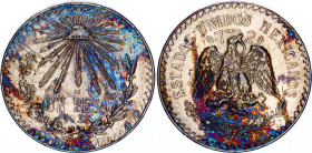 Mexico 1 Peso 1935 M
KM# 455, N# 4382; Silver; XF with nice toning