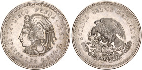 Mexico 5 Pesos 1947 Mo
KM# 465, N# 10919; Silver; UNC