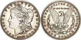United States 1 Dollar 1887
KM# 110, N# 1492; Silver; VF+