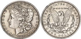 United States 1 Dollar 1889
KM# 110, N# 1492; Silver; VF