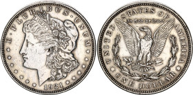 United States 1 Dollar 1921
KM# 110, N# 1492; Silver; XF-