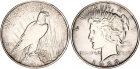 United States 1 Dollar 1923
KM# 150, N# 5580; Silver; "Peace Dollar"; UNC