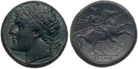 Sicily, Syracuse. Hieron II. Æ 27 (16.41 g), 275-215 BC. EF