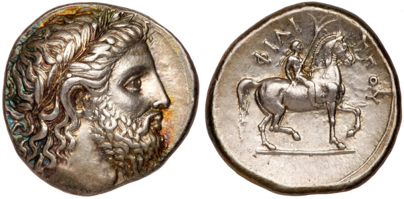 Macedonian Kingdom. Philip II. Silver Tetradrachm (14.50 g), 359-336 BC. Pella, ...