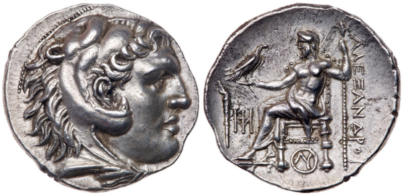 Macedonian Kingdom. Alexander III 'the Great'. Silver Tetradrachm (17.18 g), 336...
