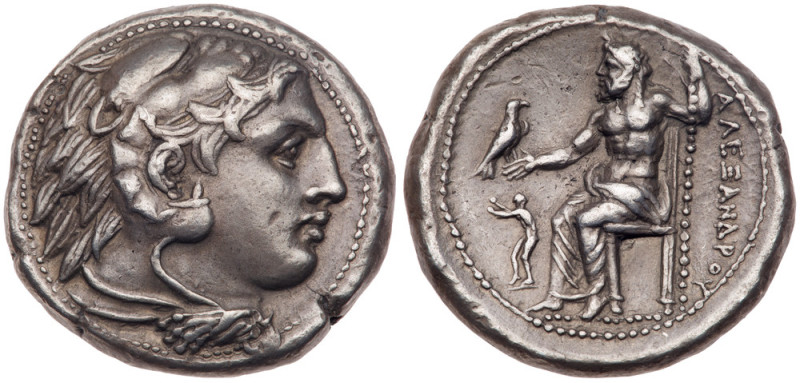 Macedonian Kingdom. Alexander III 'the Great'. Silver Tetradrachm (17.11 g), 336...