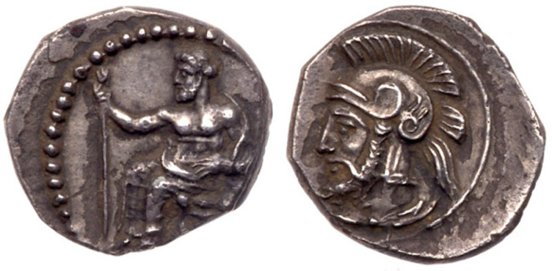 Cilicia, Tarsos. Pharnabazos, Persian military commander, 380-374/3 B.C. Silver ...