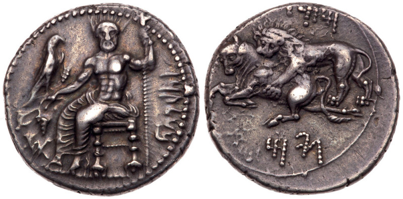 Cilicia, Tarsos. Mazaios, Satrap of Cilicia, 361/0-334 B.C. Silver Stater (10.77...